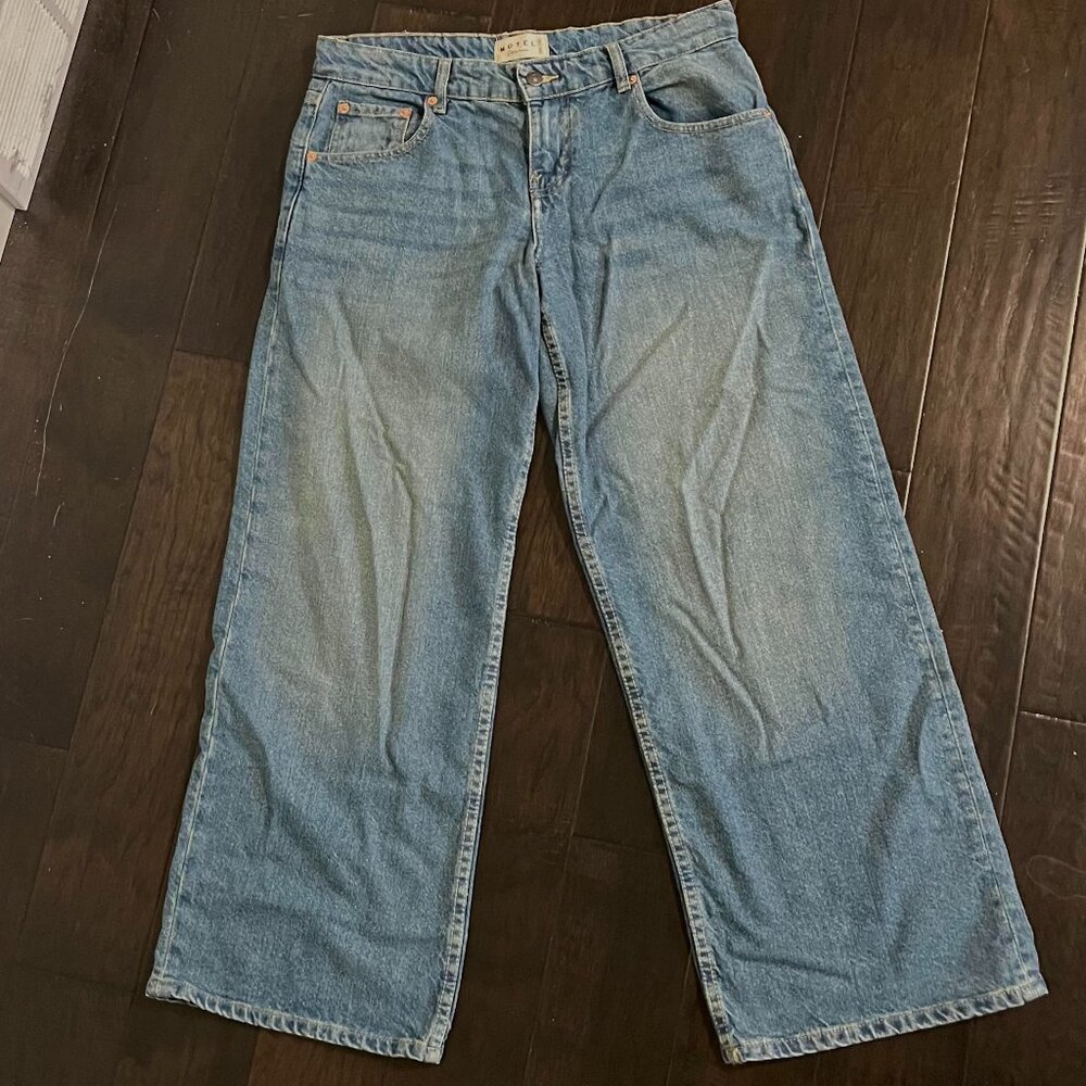 Motel Rocks Low Rise Parallel Jeans